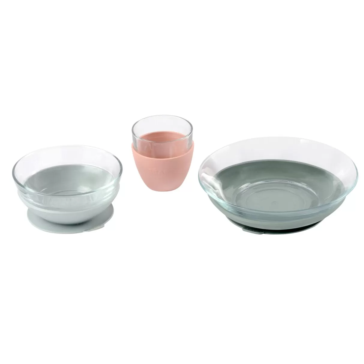 BÉABA Couverts, Vaisselle Et Bavoirs*Coffret Repas Verre Eucalyptus
