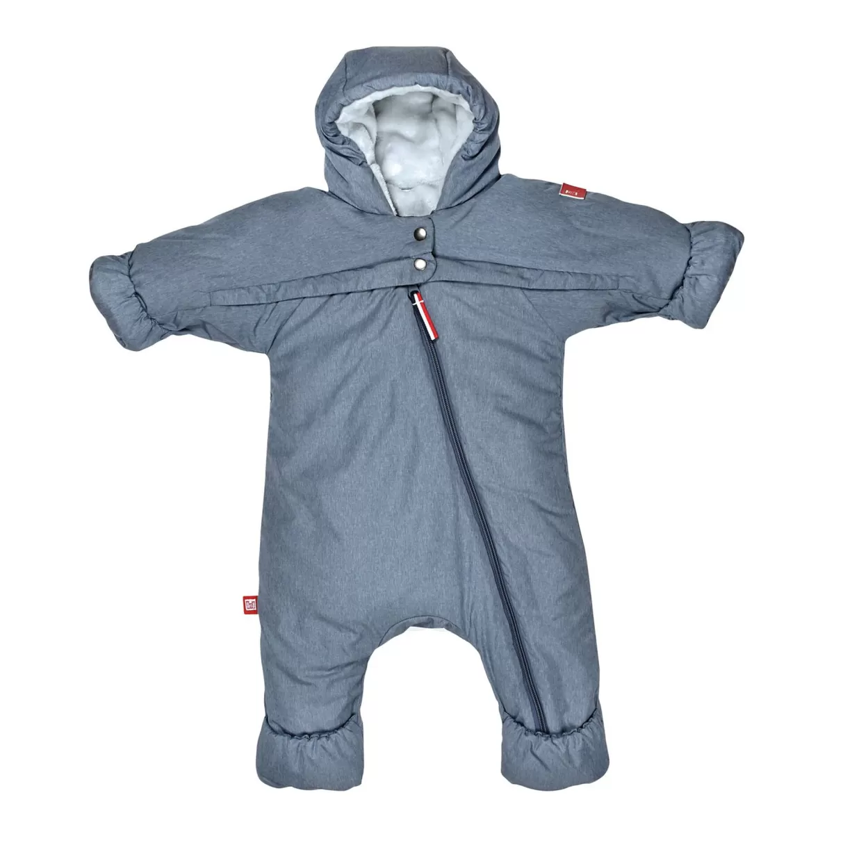 BÉABA Chancelieres Et Nids D'Ange*Combi T-Zip 0-6M Heather Blue